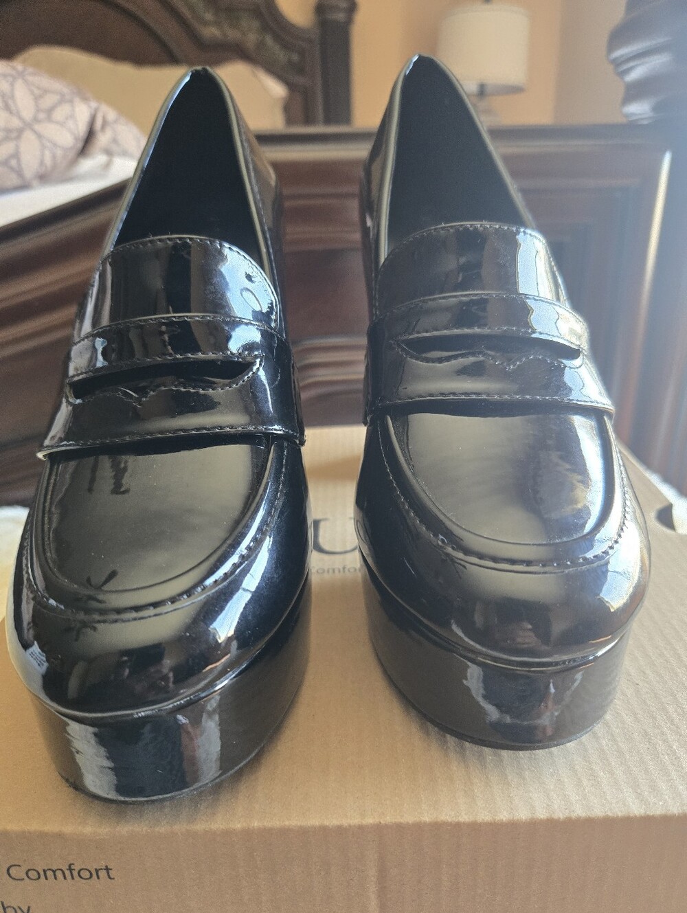 Black Platform Women's Heels